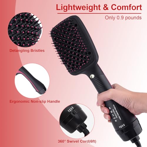 Sonew dryer brush showing bristle design