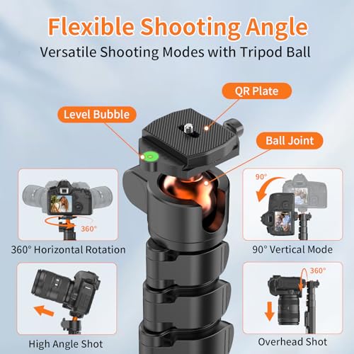 XXZU tripod detached center column used as monopod