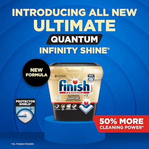 Close up of Finish Quantum Infinity Shine pod