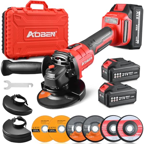 AOBEN cordless angle grinder kit