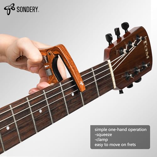 Sondery capo zinc alloy material finish