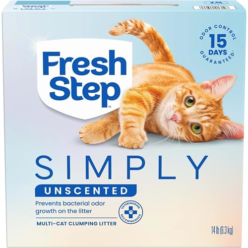 Fresh Step Simply Unscented litter bag front