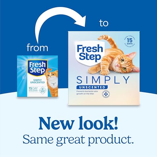 Fresh Step 14 lb litter bag side view