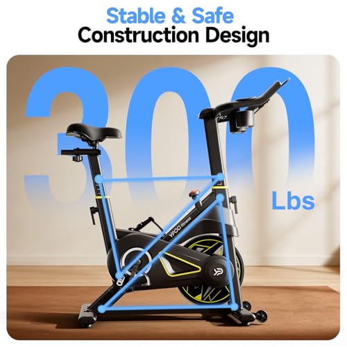 YPOO BC710 magnetic exercise bike with console