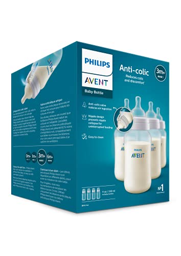 Clear bottle design with measuring markers