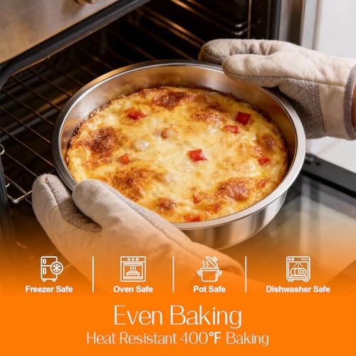 Tifanso cake pans mirror finish surface