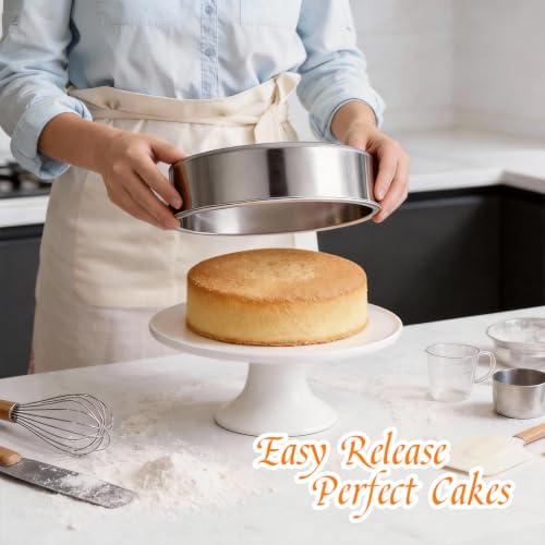 Tifanso 8-inch cake pan side profile