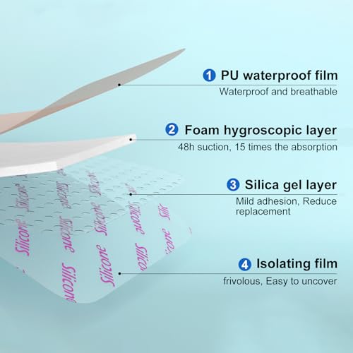 Individual ZMZPA silicone dressing package