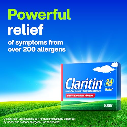 Claritin allergy relief packaging details