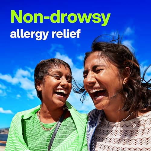 Back label of Claritin allergy medicine