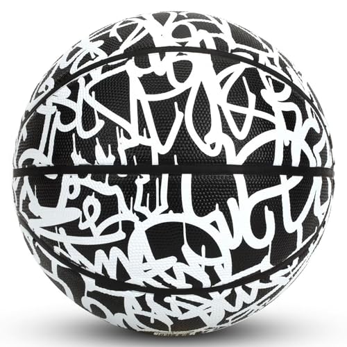 Close up of AND1 Chaos basketball surface texture