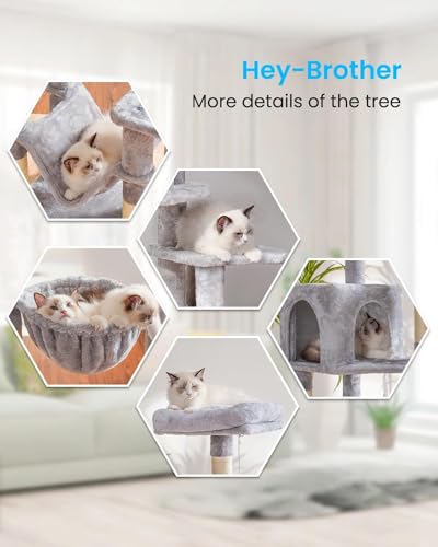 Detailed view of the cozy cat cave and hanging pompom