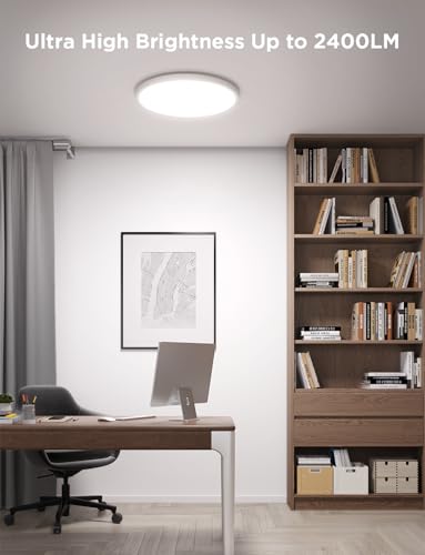 Govee ceiling light mounted in a modern room