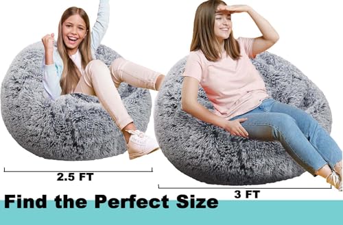 Comfortable seating area for kids in grey