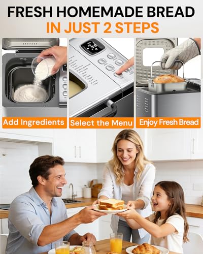 Digital control panel of the OSIPOTO bread maker
