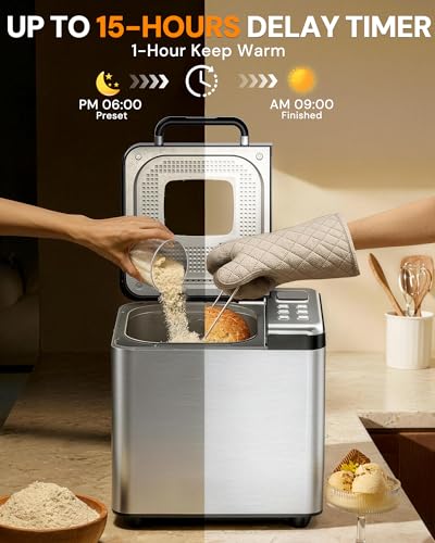 Included accessories like measuring cup and spoon