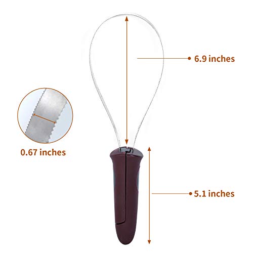 Demonstration of shedding blade for long and short coats