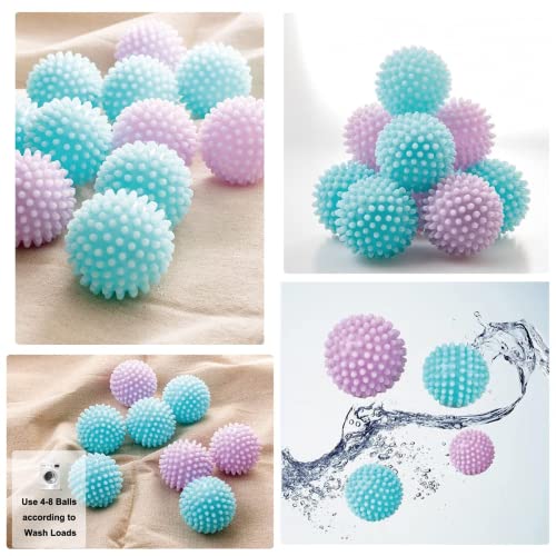Bienstylife dryer balls fluffing clothes