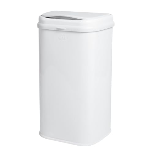 Ubbi Adult Diaper Pail white front view