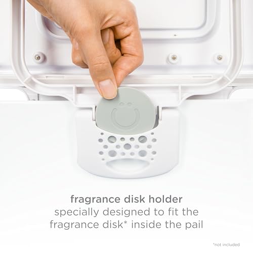 Ubbi Adult Diaper Pail kitchen bag installation