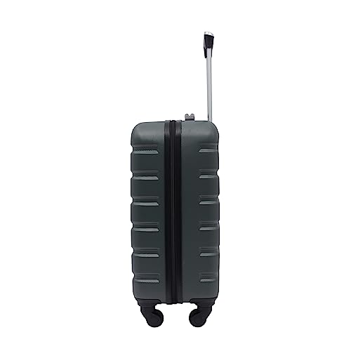 Interior view of Wrangler 22-inch suitcase