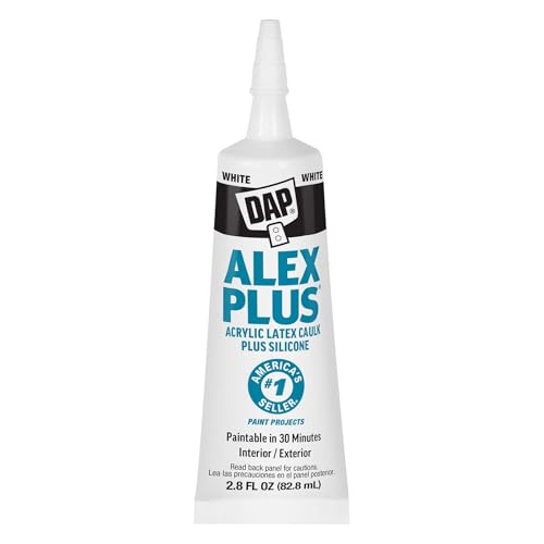 Close up of DAP Alex Plus label details
