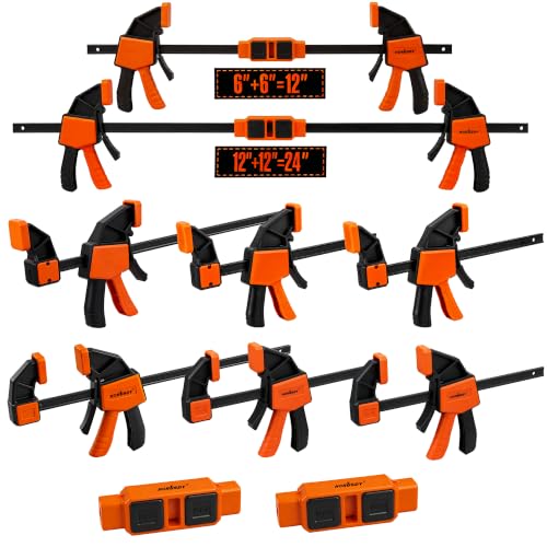 HORUSDY 8-piece bar clamp set