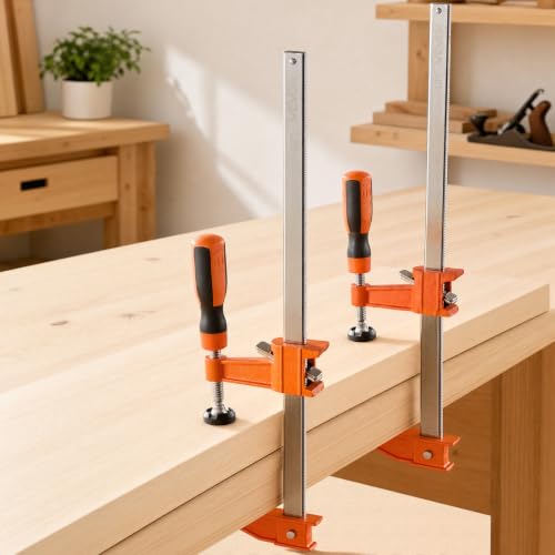 Industrial metal assembly with VEVOR clamps