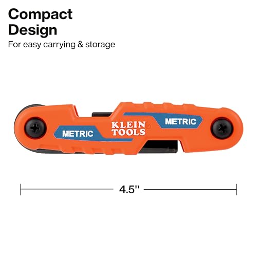 Side view of Klein Tools 70543 folded keys