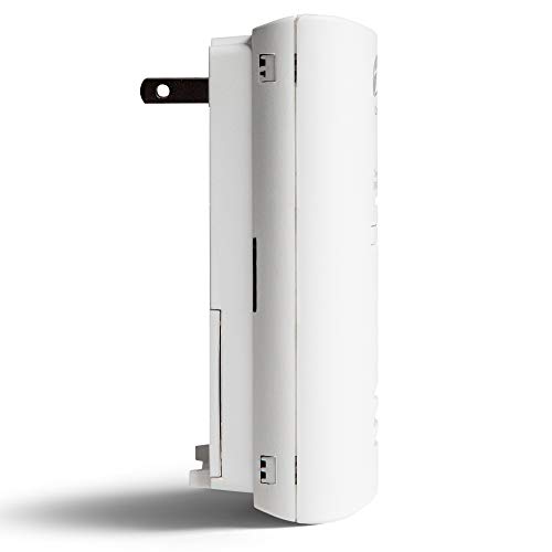 White Kidde CO detector wall mounted