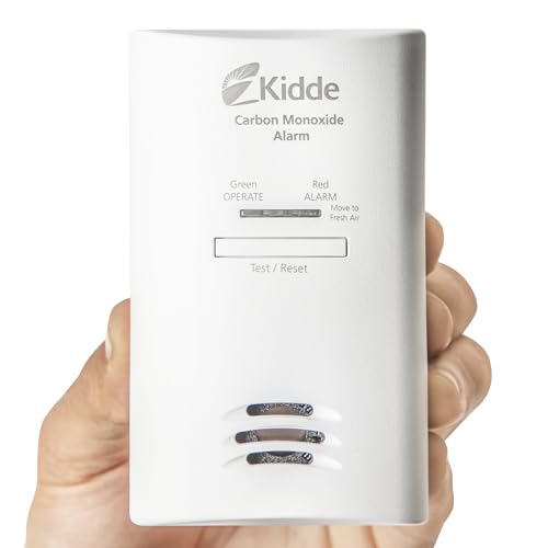 Kidde CO detector packaging contents