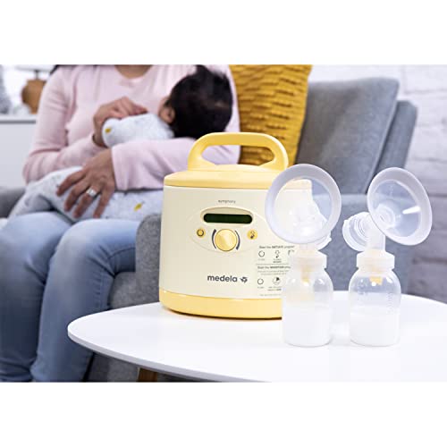 Front view of the hospital-grade Medela pump