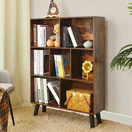 LEYAOYAO cube bookshelf showing structural stability