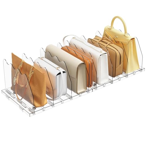 SPACEKEEPER Adjustable Shelf Divider for Closet main view
