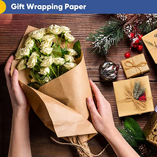 Brown parcel packing paper