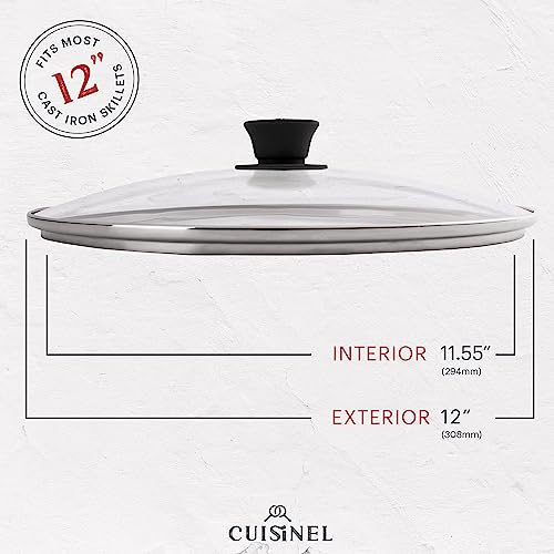 Cuisinel cast iron cookware set components