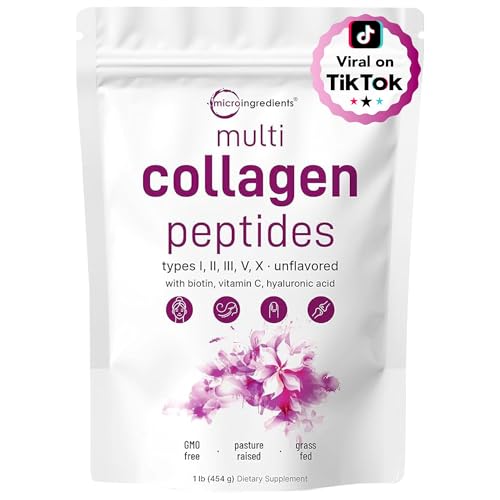 Micro Ingredients Multi Collagen Peptides Powder container
