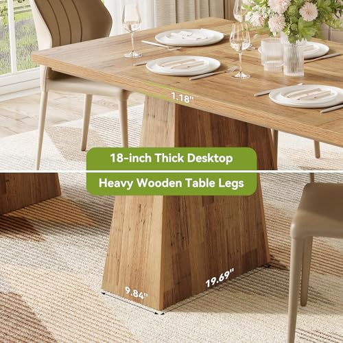 Close up of wooden table surface