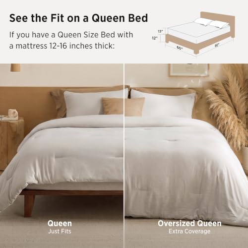 Folded Bedsure 3-piece bedding set