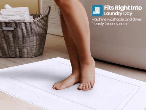 Reversible bath mat design