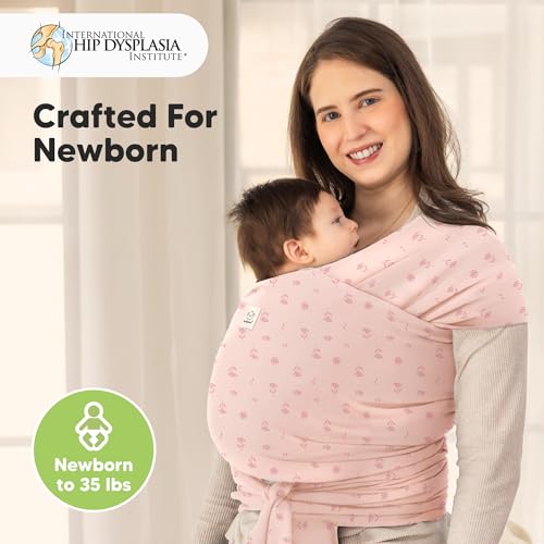 Front view of KeaBabies baby wrap