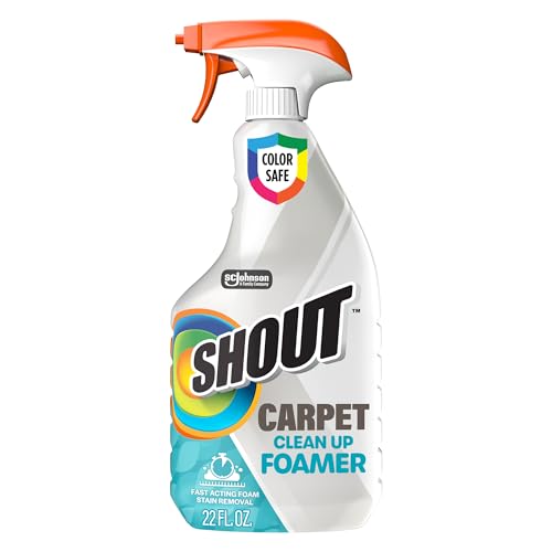 SHOUT Carpet Fresh Stain Foamer 22oz bottle