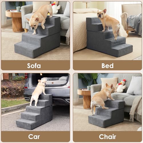 Compressed EHEYCIGA foam dog steps package