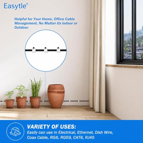Hardened steel nail detail for Easytle clips