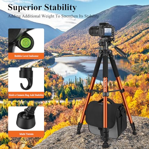 Folded Victiv tripod with carrying bag