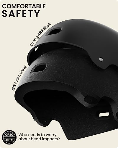 OutdoorMaster black helmet side profile