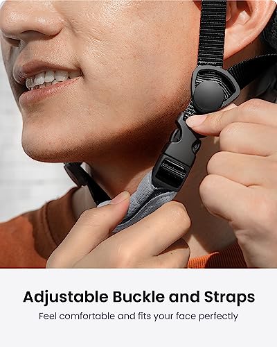 OutdoorMaster helmet rear strap design