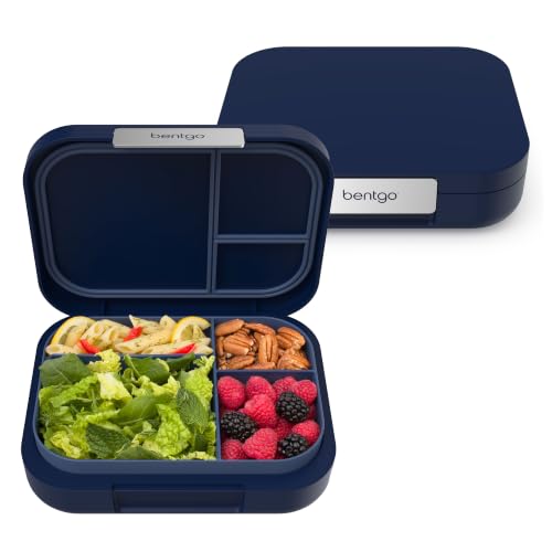 Bentgo Modern Navy lunch box closed