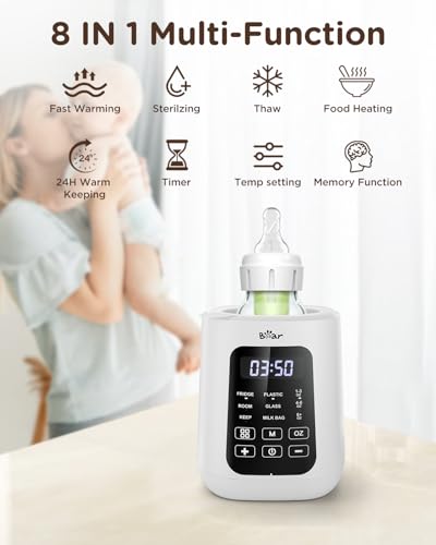 Bear Baby Bottle Warmer digital interface