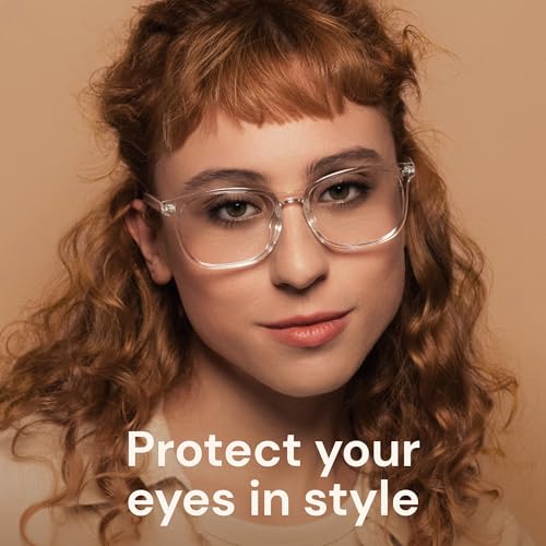 Matte black blue light glasses